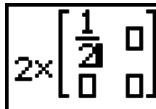 CASIO GRAPH 95 SD - - Exemples de saisie dans le mode d'écriture mathématique - 42