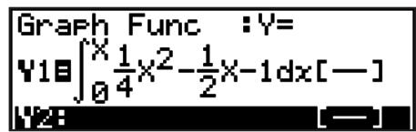 CASIO GRAPH 95 SD - Example 2 - 1