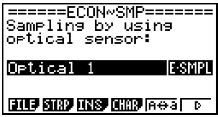 CASIO GRAPH 95 SD - - To insert an Econ Strip into an eActivity file - 4