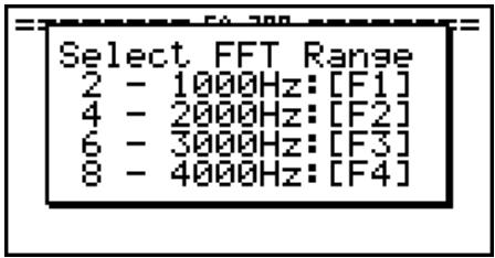 CASIO GRAPH 95 SD - Using Setup Wizard to Configure Settings for FFT (Frequency Characteristics) Data Sampling - 1