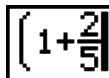 CASIO GRAPH 95 SD - - Exemples de saisie dans le mode d'écriture mathématique - 20