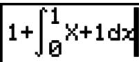 CASIO GRAPH 95 SD - - Exemples de saisie dans le mode d'écriture mathématique - 35