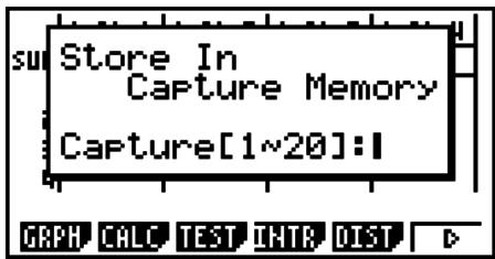 CASIO GRAPH 95 SD - - Pour capturer l'image d'un écran - 1