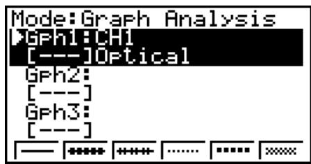 CASIO GRAPH 95 SD - - To select an analysis mode and draw a graph - 4