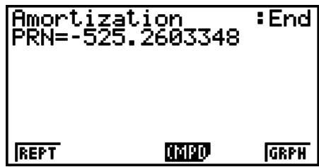 CASIO GRAPH 95 SD - - Conversion entre le taux d'intérêt nominal et le taux d'intérêt réel - 2