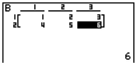 CASIO GRAPH 95 SD - - Pour saïris les valeurs d'éléments - 2