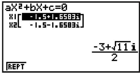 CASIO GRAPH 95 SD - Example - 1