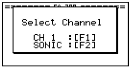CASIO GRAPH 95 SD - - To configure a setup for PhotoGate alone - 1