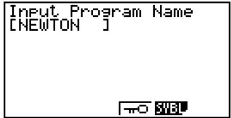 CASIO GRAPH 95 SD - - To convert a program - 2