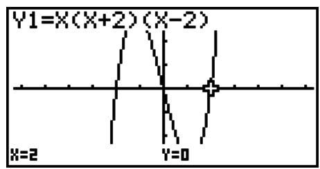 CASIO GRAPH 95 SD - Tracé d'une ligne - 1