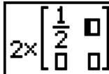 CASIO GRAPH 95 SD - - Exemples de saisie dans le mode d'écriture mathématique - 44