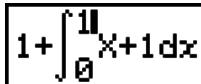 CASIO GRAPH 95 SD - - Exemples de saisie dans le mode d'écriture mathématique - 33