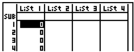 CASIO GRAPH 95 SD - Accès au menu de fonctions - 6
