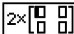 CASIO GRAPH 95 SD - - Exemples de saisie dans le mode d'écriture mathématique - 40