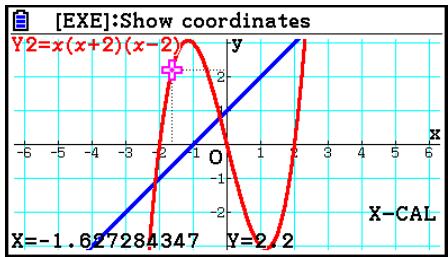 CASIO GRAPH COLOR FX-CG20 - Example - 2