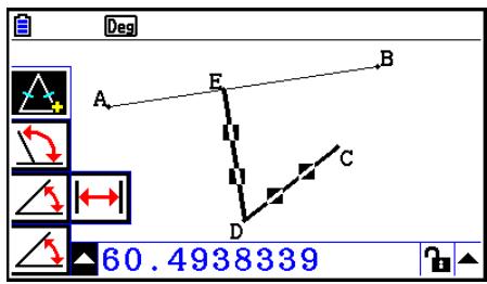 CASIO GRAPH COLOR FX-CG20 - Exemple : Pour utiliser la commande Trace pour dessiner une parabole - 4