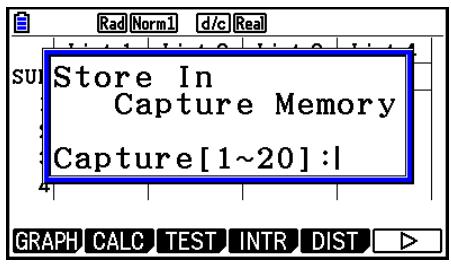 CASIO GRAPH COLOR FX-CG20 - - Pour capturer l'image d'un écran - 1