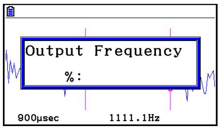 CASIO GRAPH COLOR FX-CG20 - - To output a graph from the speaker - 3
