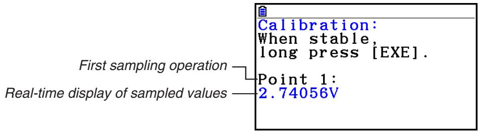 CASIO GRAPH COLOR FX-CG20 - Press F2(CALIB). - 1