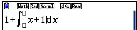 CASIO GRAPH COLOR FX-CG20 - Example 2 Pour saisir (1 + 25) - 2