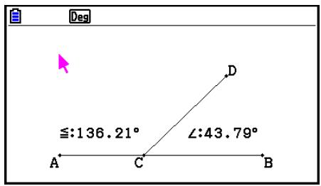CASIO GRAPH COLOR FX-CG20 - - Pour afficher le résultat d'un calcul qui utilise les valeurs de mesure à l'écran - 1
