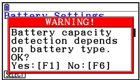 CASIO GRAPH COLOR FX-CG20 - - Pour modifier le type de pile - 2