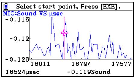 CASIO GRAPH COLOR FX-CG20 - To transform sampled data to list data - 1