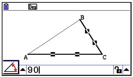 CASIO GRAPH COLOR FX-CG20 - - Pour verrouiller une mesure particulière - 1