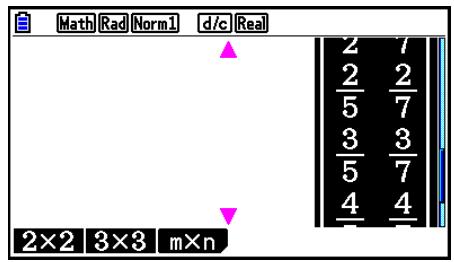 CASIO GRAPH COLOR FX-CG20 - ■ Affichage des résultats de calculs en mode d'écriture mathématique - 5