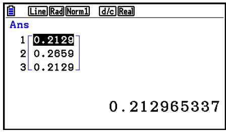 CASIO GRAPH COLOR FX-CG20 - Calculs qui utilise la fonction de distribution (loi de probabilité) - 1
