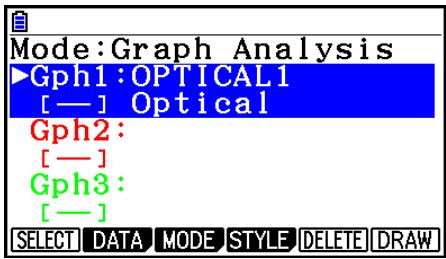 CASIO GRAPH COLOR FX-CG20 - - To select an analysis mode and draw a graph - 4