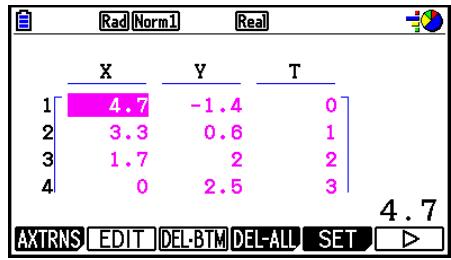 CASIO GRAPH COLOR FX-CG20 - Chapitre 15 Picture Plot (Trace sur image) - 3