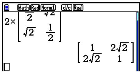 CASIO GRAPH COLOR FX-CG20 - Example 2 Pour saisir (1 + 25) - 6