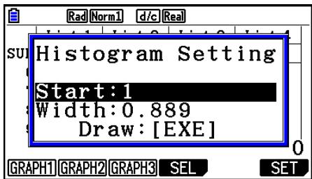 CASIO GRAPH COLOR FX-CG20 - ■ Graphe à ligne brisée - 1