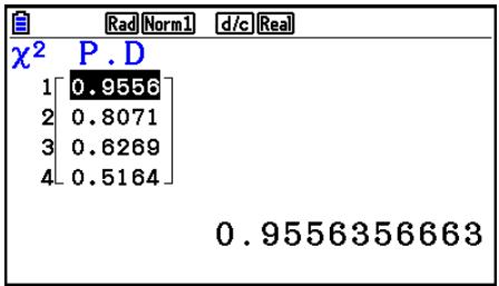 CASIO GRAPH COLOR FX-CG20 - - Densité de probabilité ^2 - 2