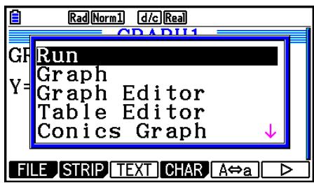 CASIO GRAPH COLOR FX-CG20 - Pour insérer un bandeau - 2