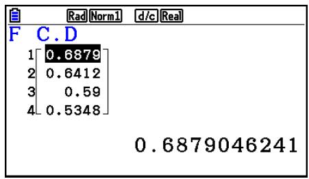 CASIO GRAPH COLOR FX-CG20 - Distribution cumulative F - 2