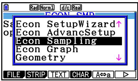 CASIO GRAPH COLOR FX-CG20 - - To insert an Econ Strip into an eActivity file - 2