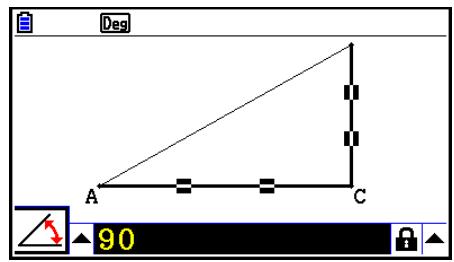 CASIO GRAPH COLOR FX-CG20 - - Pour verrouiller une mesure particulière - 3