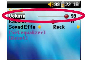 ARCHOS 105 - Modifier les paramètres audio - 3