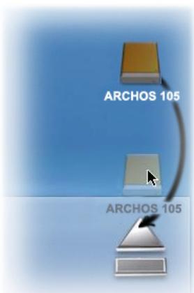 ARCHOS 105 - Mode Disque dur et Macintosh® - 1