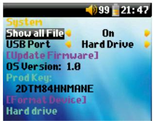 ARCHOS 105 - Modifier les paramètres du système - 3