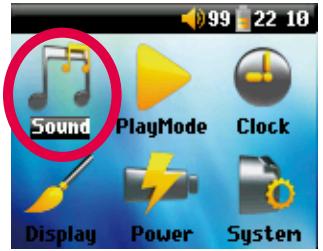 ARCHOS 105 - Modifier les paramètres audio - 1