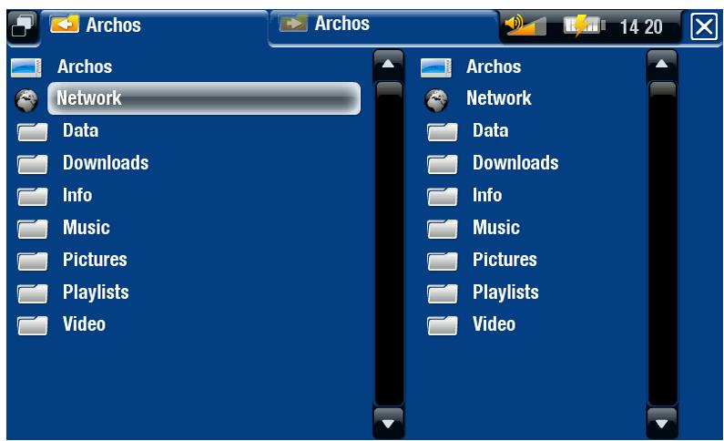 ARCHOS 405/605/705 - EXPLORER D'AUTRES ORDINATEURS SUR LE RÉSEAU - 1