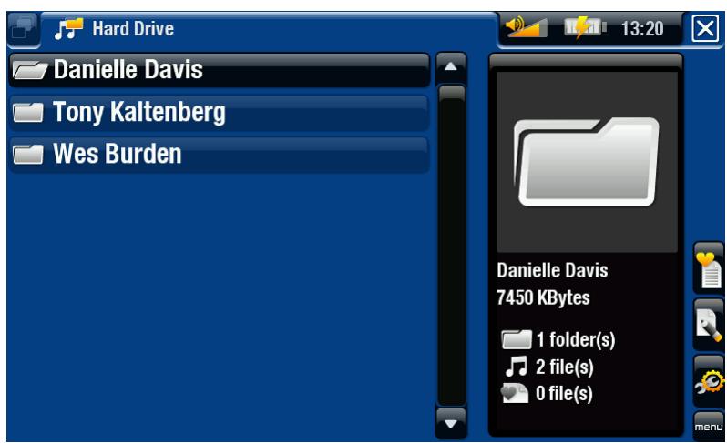 ARCHOS 405/605/705 - LE NAVIGATEUR MUSIQUE - 1