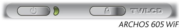 ARCHOS 405/605/705 - ALLUMER / ÉTEINDRE VOTRE ARCHOS - 1