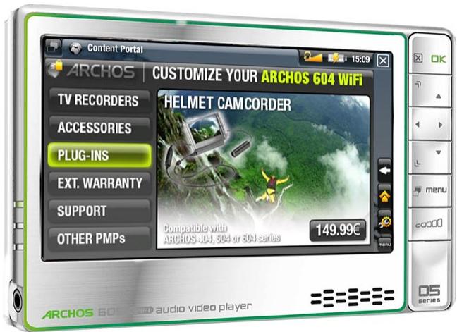ARCHOS 405/605/705 - L'ARCHOS CONTENT PORTAL - 2