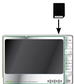 ARCHOS 405/605/705 - LECTEUR DE CARTE MÉMOIRE - 1
