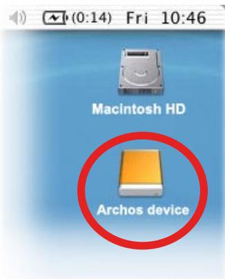 ARCHOS 405/605/705 - ÉTAPES DE CONNEXION - 2