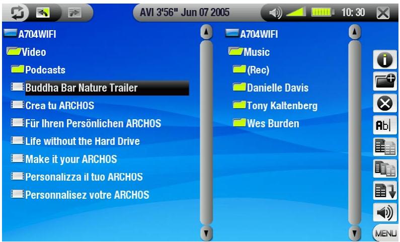 ARCHOS 704 WIFI - UTILISATION DU NAVIGATEUR - 2